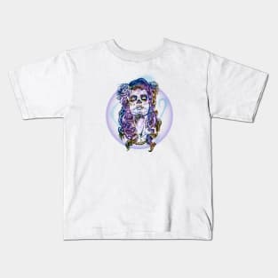 Day of the Dead Radiant Chica Kids T-Shirt